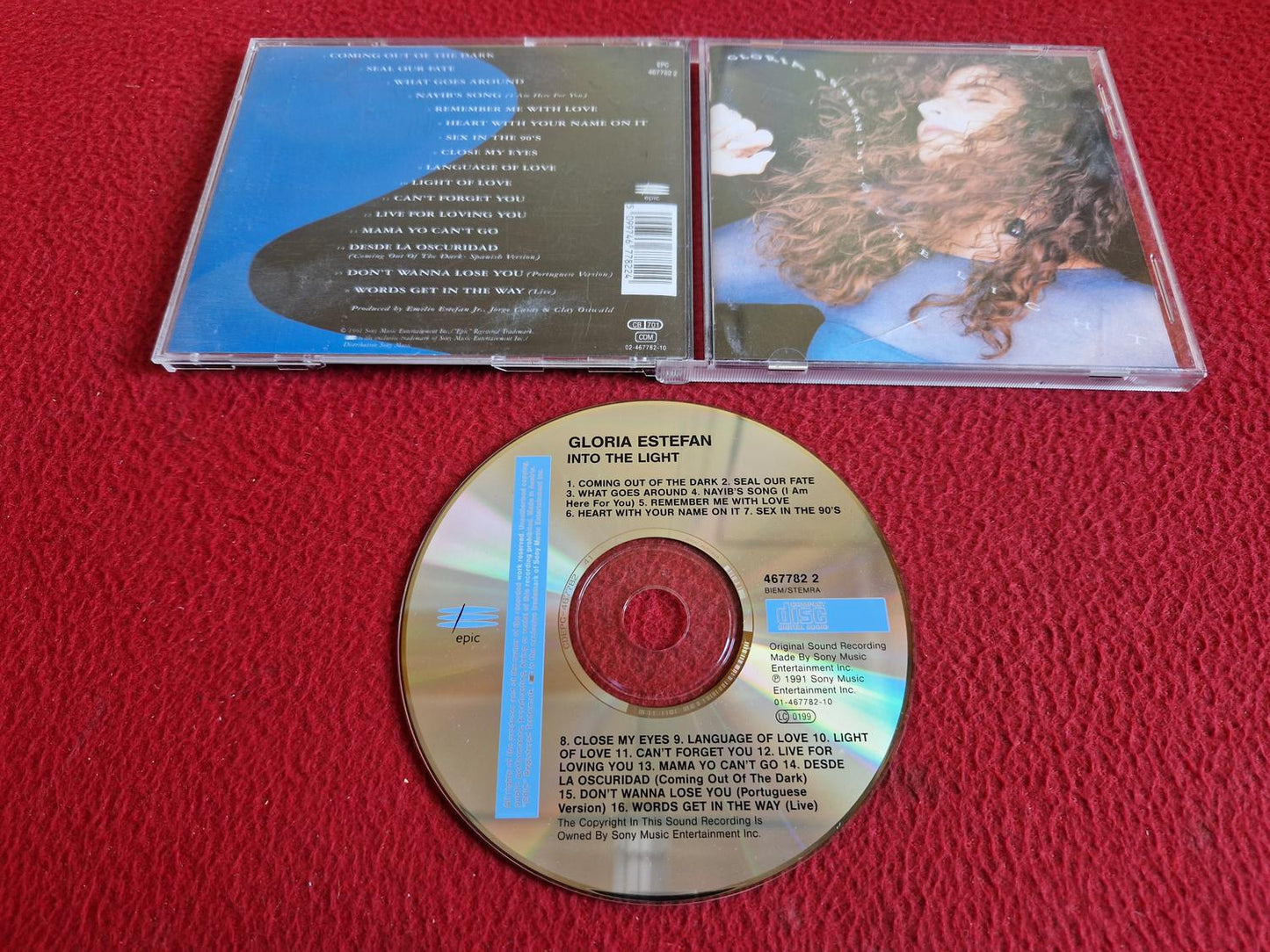 GLORIA ESTEFAN INTO THE LIGHT CD