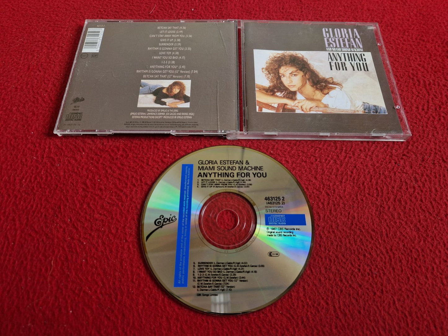 GLORIA ESTEFAN & MIAMI SOUND MACHINE ANYTHING FOR YOU CD