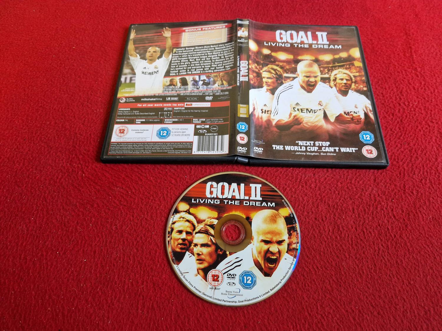 GOAL 2 - LIVING THE DREAM DVD