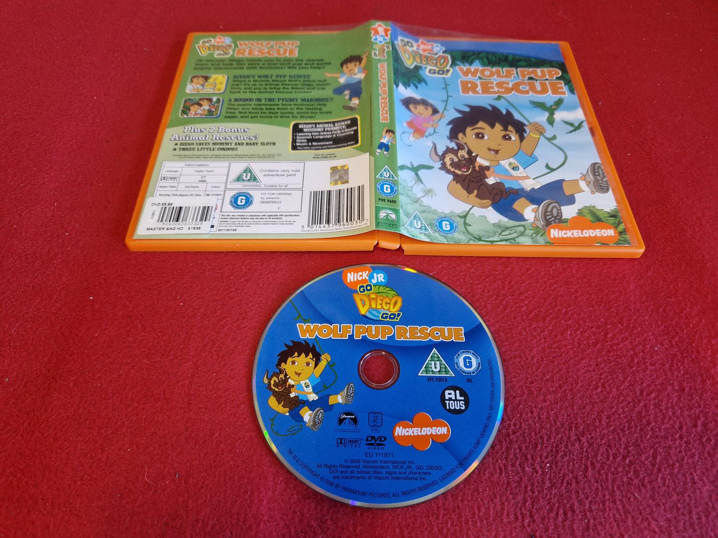 GO DIEGO GO WOLF PUP RESCUE till DVD