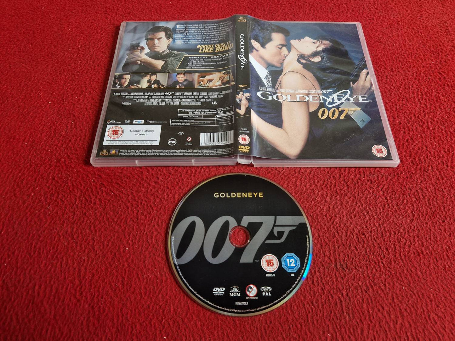 GOLDENEYE 007 DVD