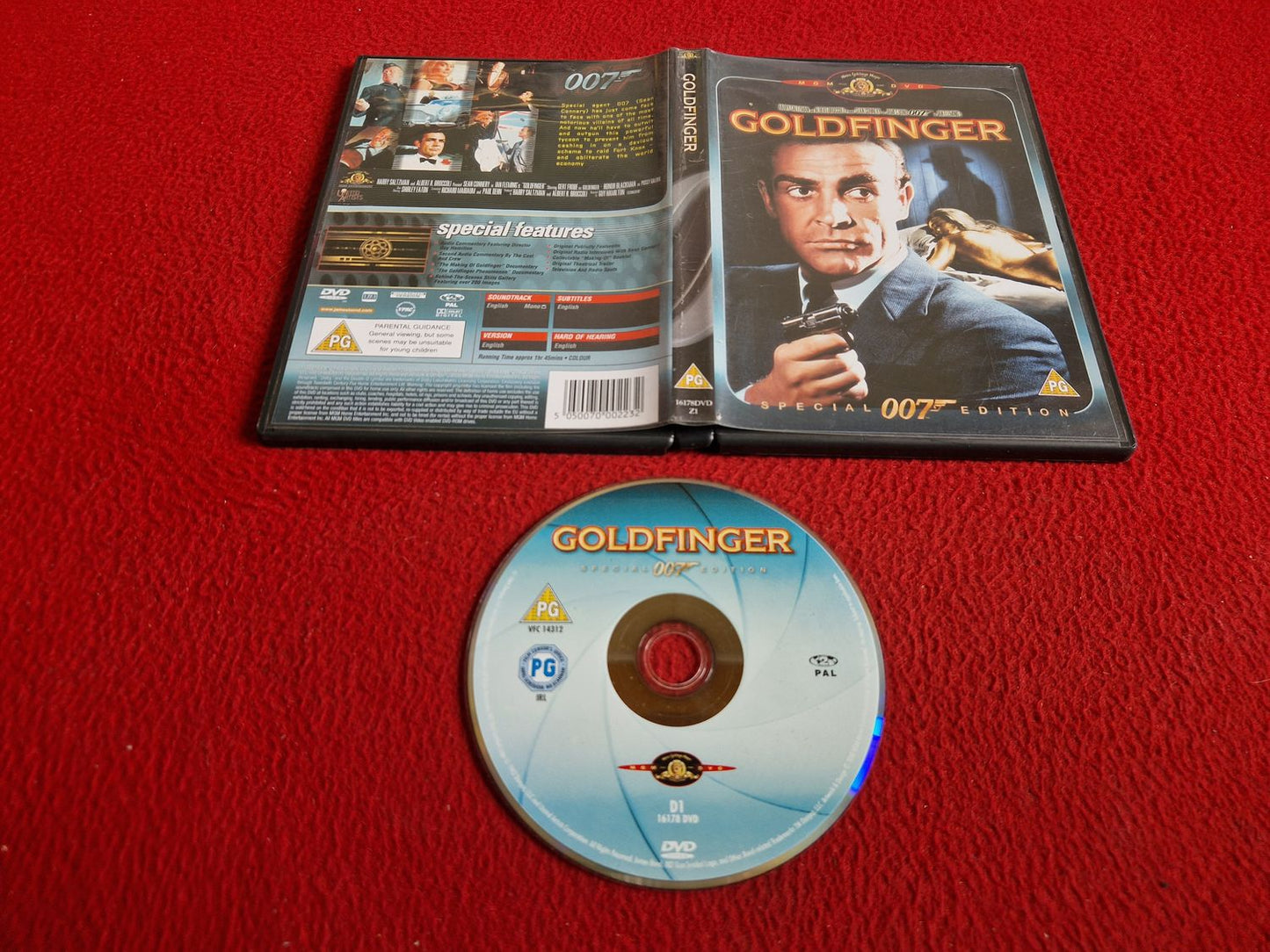 GOLDFINGER SPECIAL 007 EDITION DVD