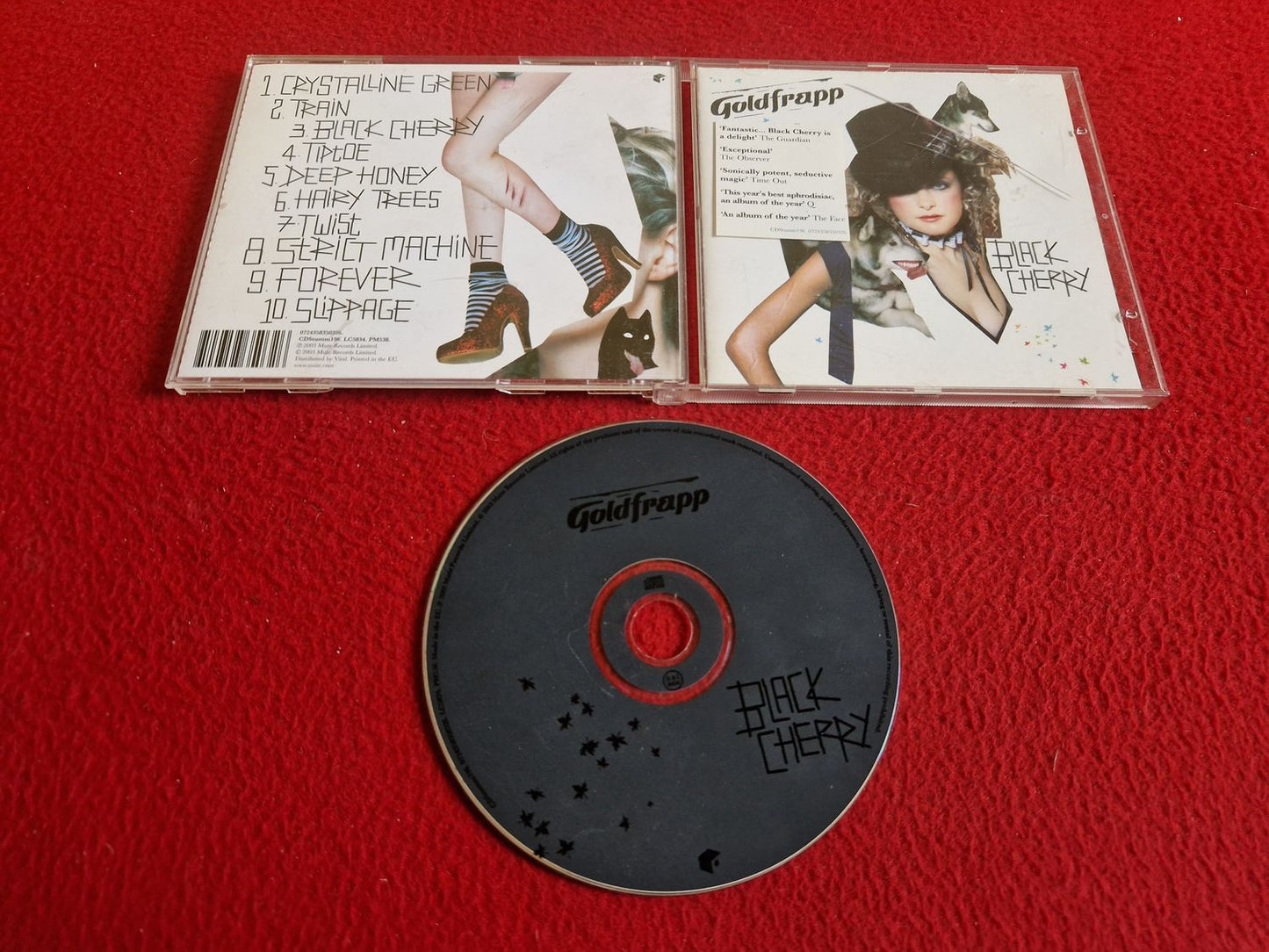 GOLDFRAPP BLACK CHERRY CD