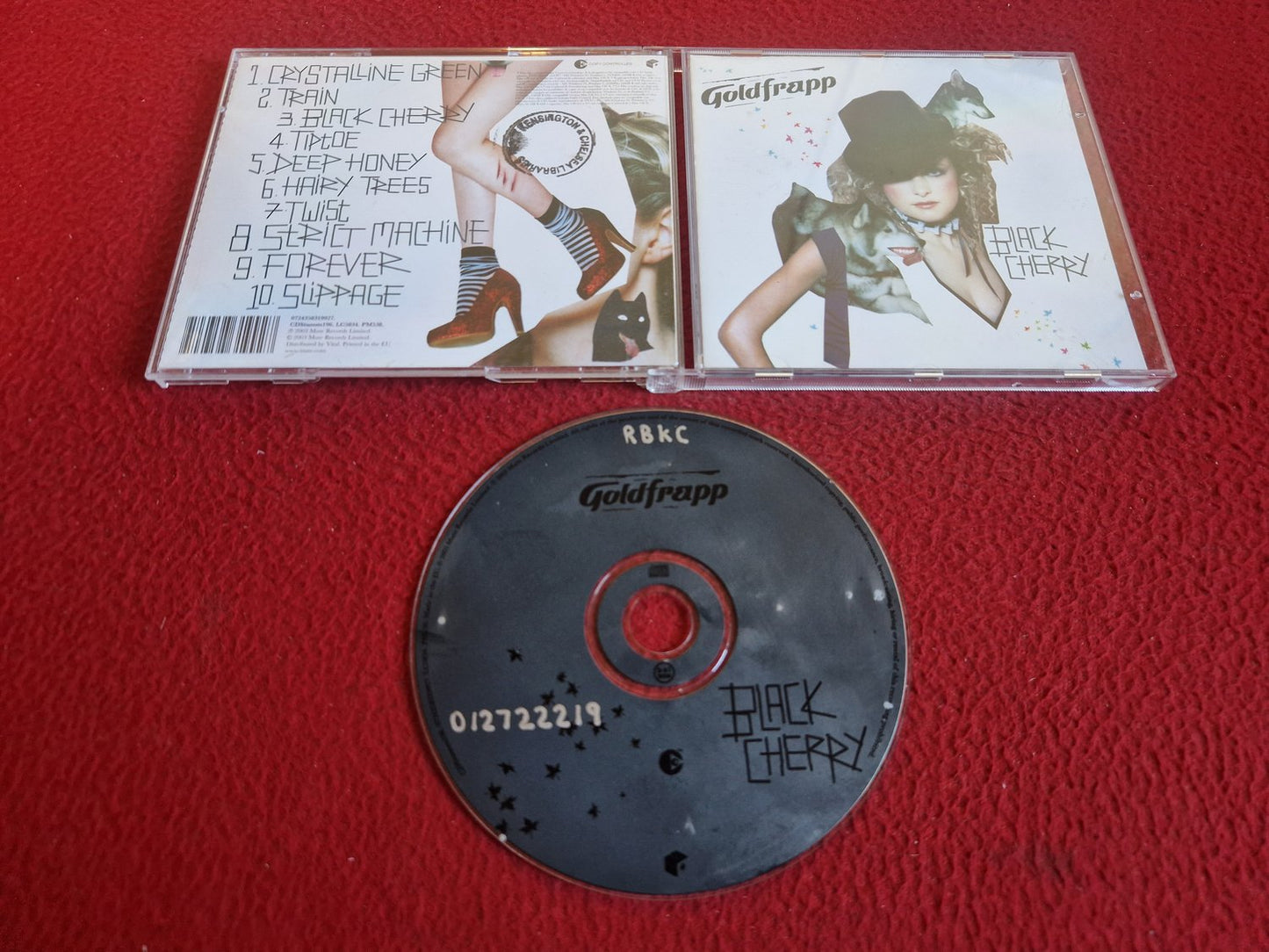 GOLDFRAPP BLACK CHERRY CD
