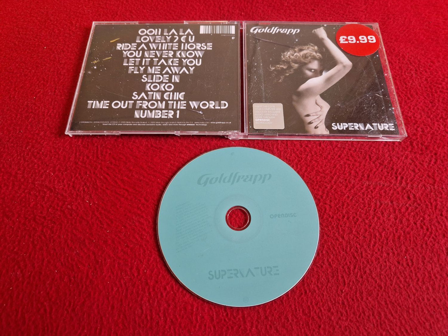 GOLDFRAPP SUPERNATURE CD