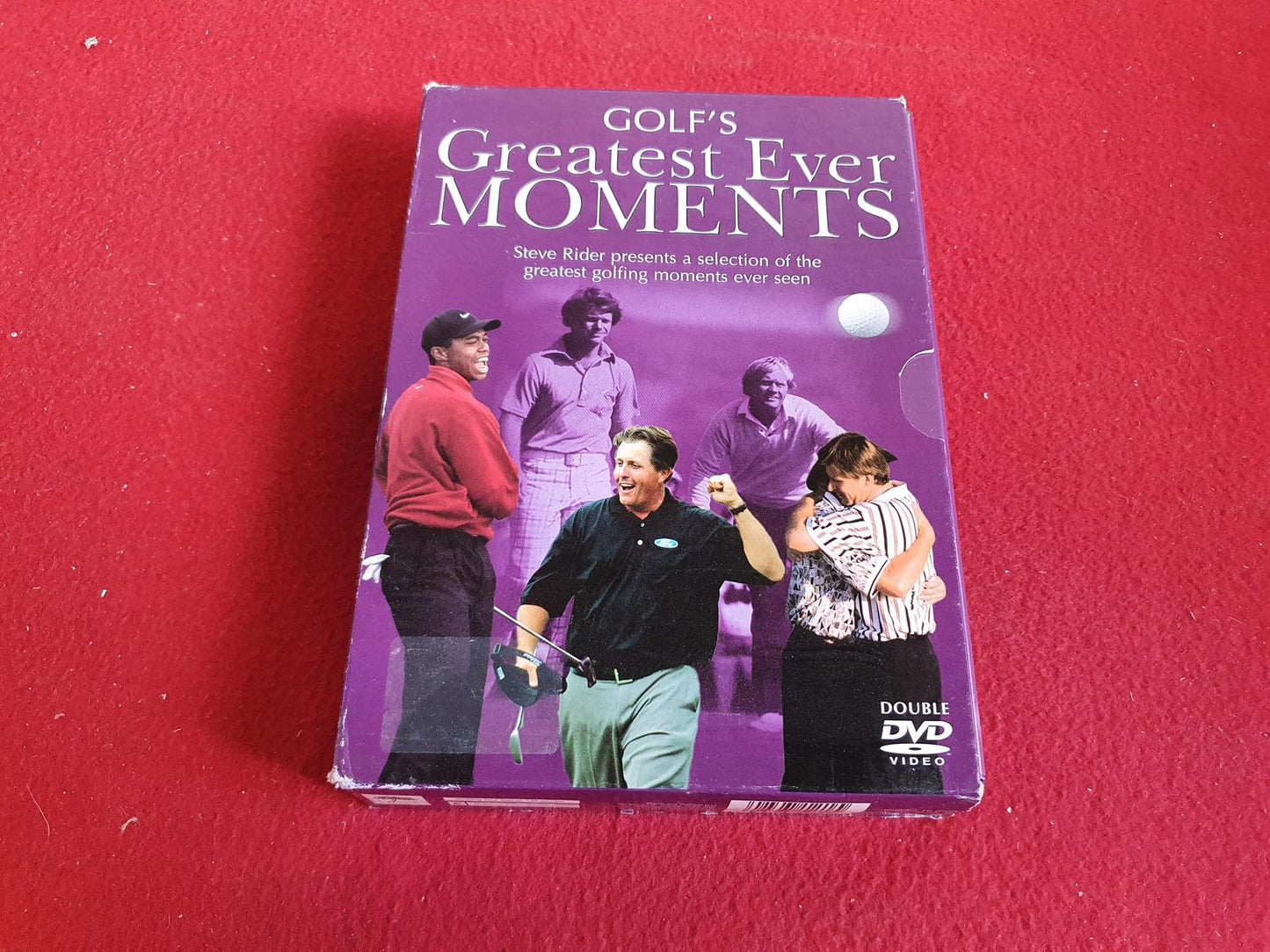 GOLFS GREATEST EVER MOMENTS BOX till DVD