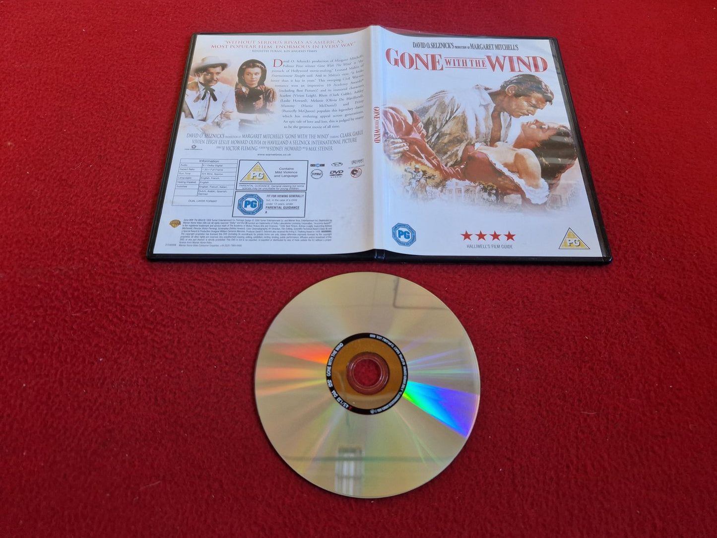 GONE WITH THE WIND DVD