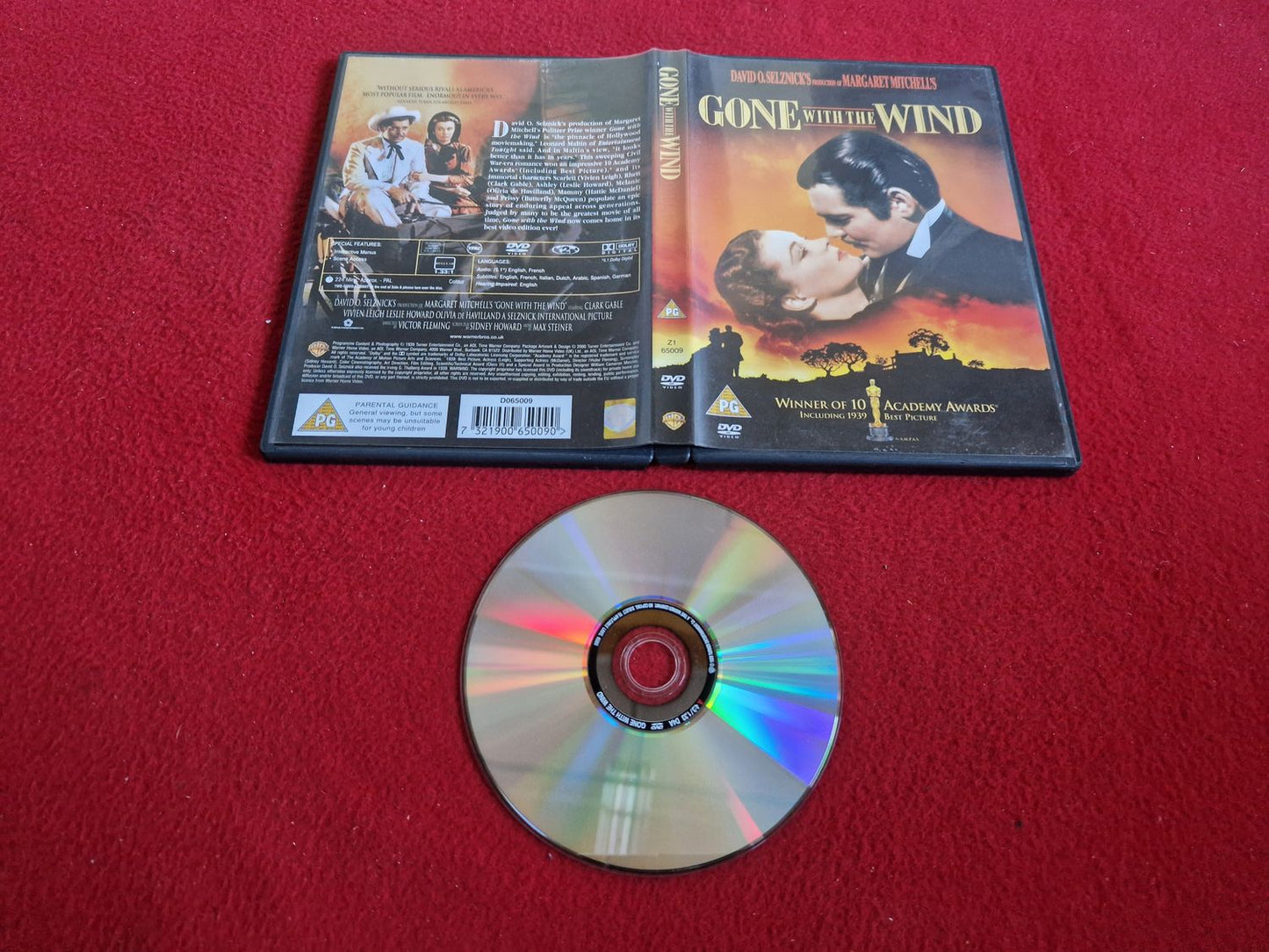 GONE WITH THE WIND till DVD