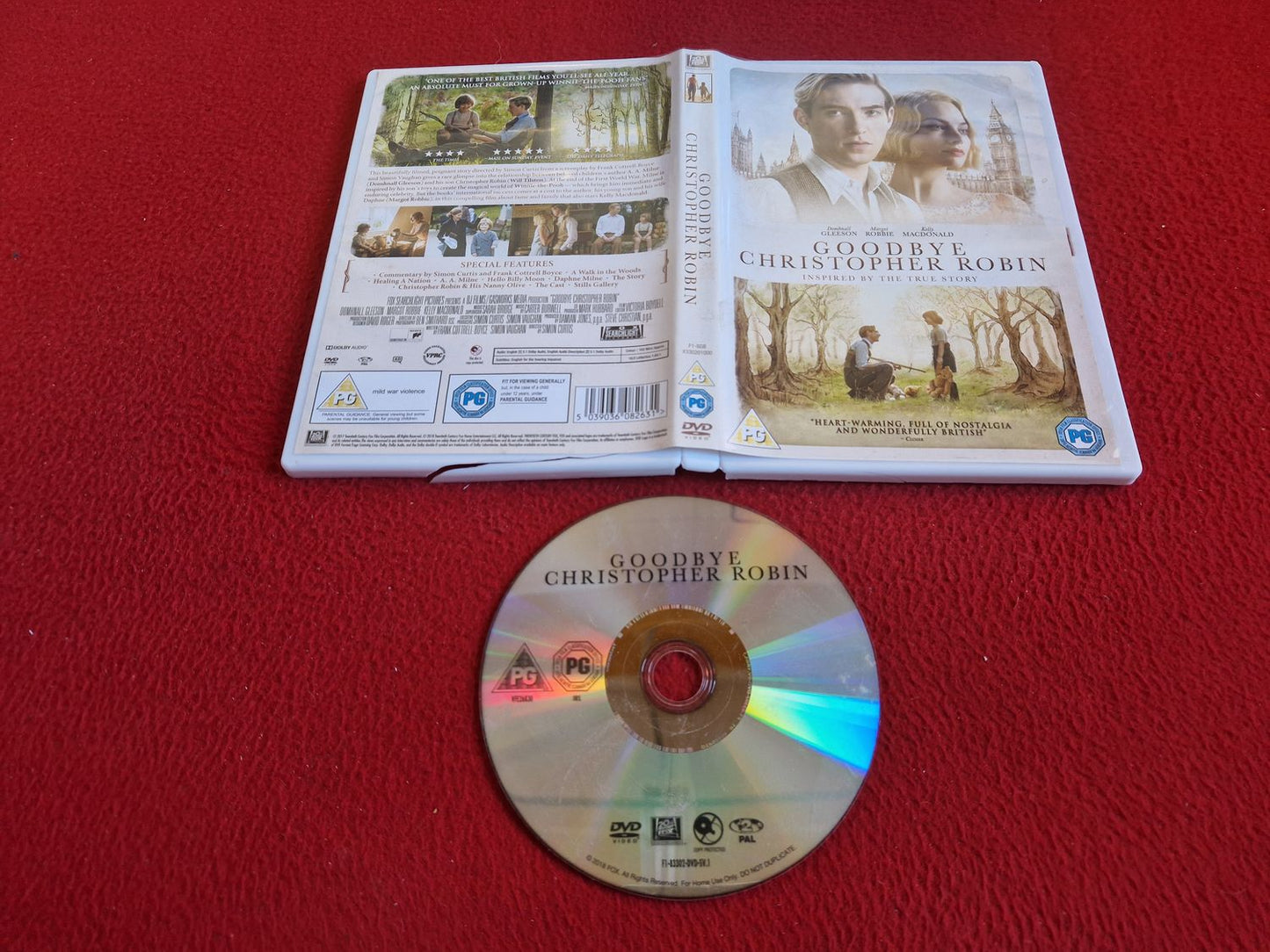 GOODBYE CHRISTOPHER ROBIN DVD