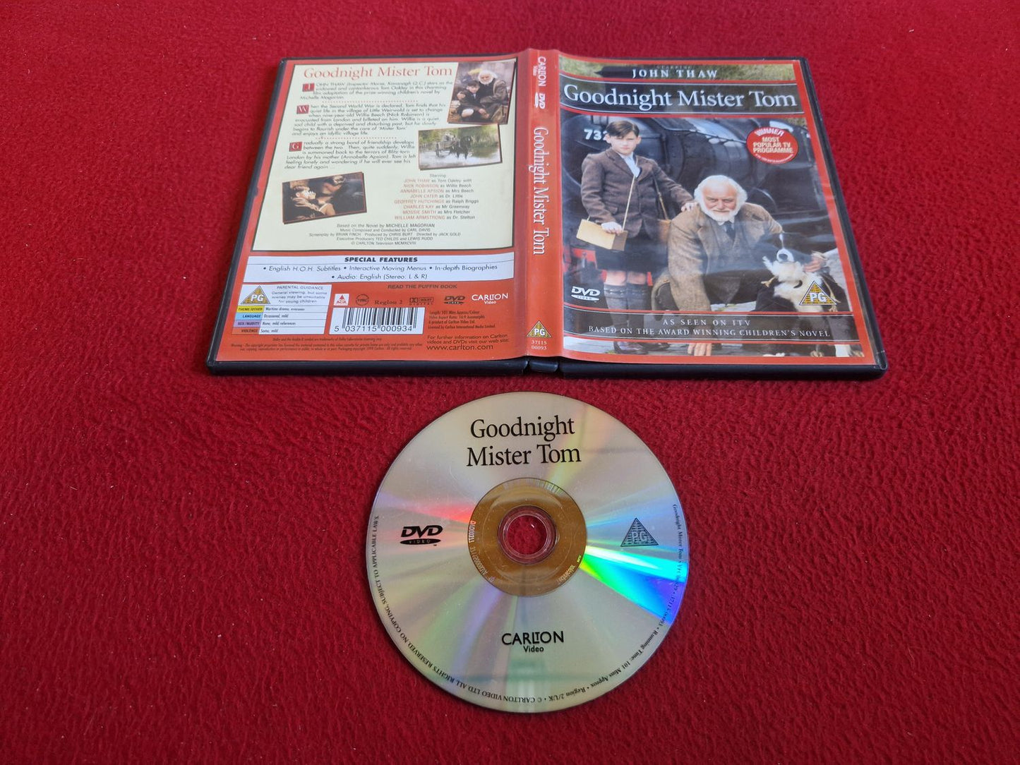 GOODNIGHT MISTER TOM DVD