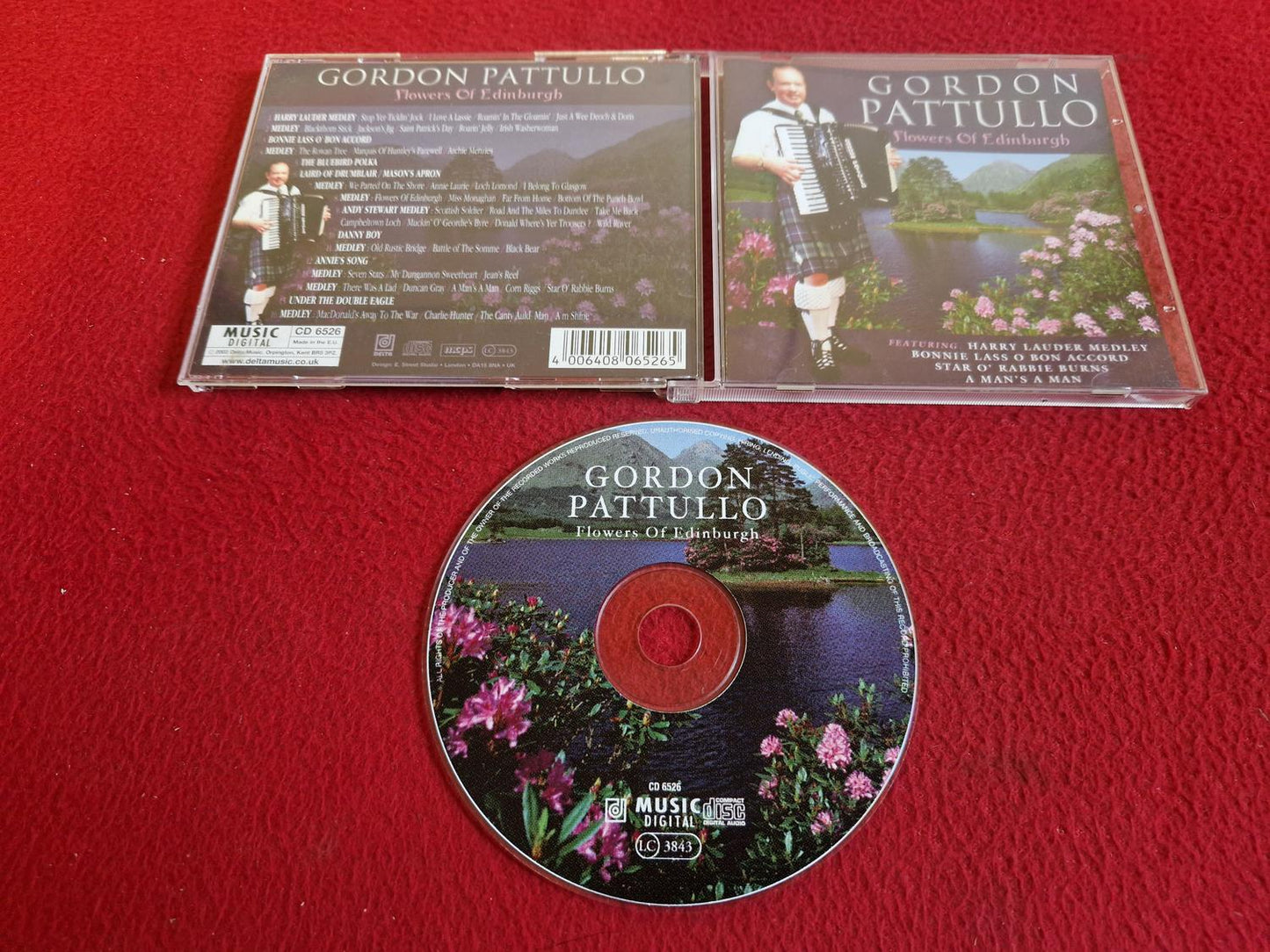 GORDON PATTULO FLOWERS OF EDINBURGH CD