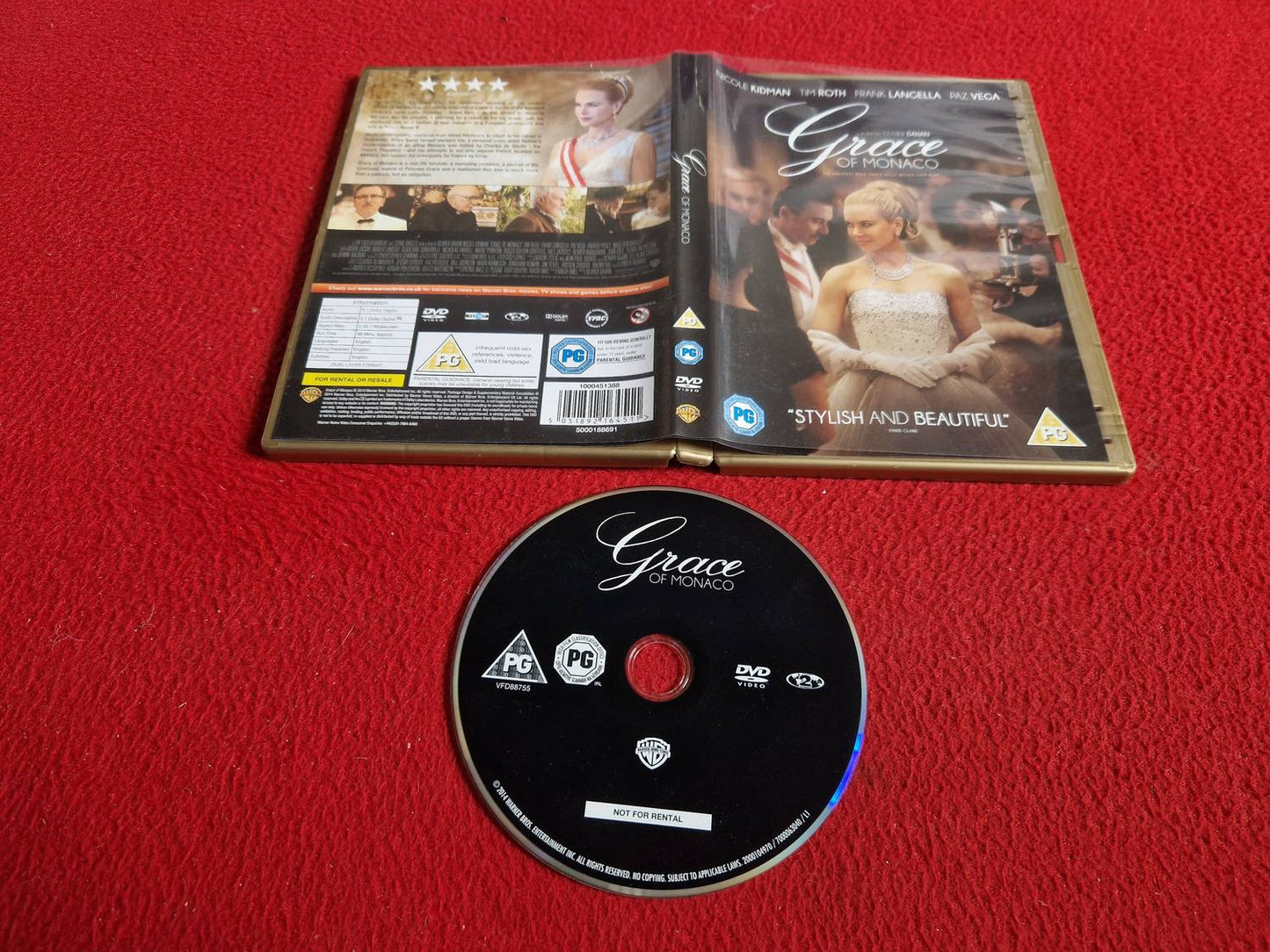GRACE OF MONACO DVD