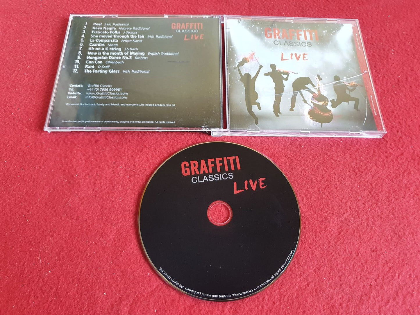 GRAFFITI CLASSICS LIVE till CD