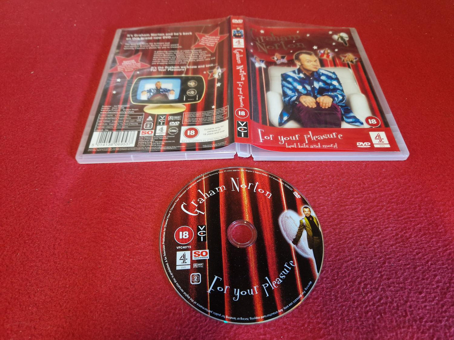GRAHAM NORTON FOR YOUR PLEASURE till DVD