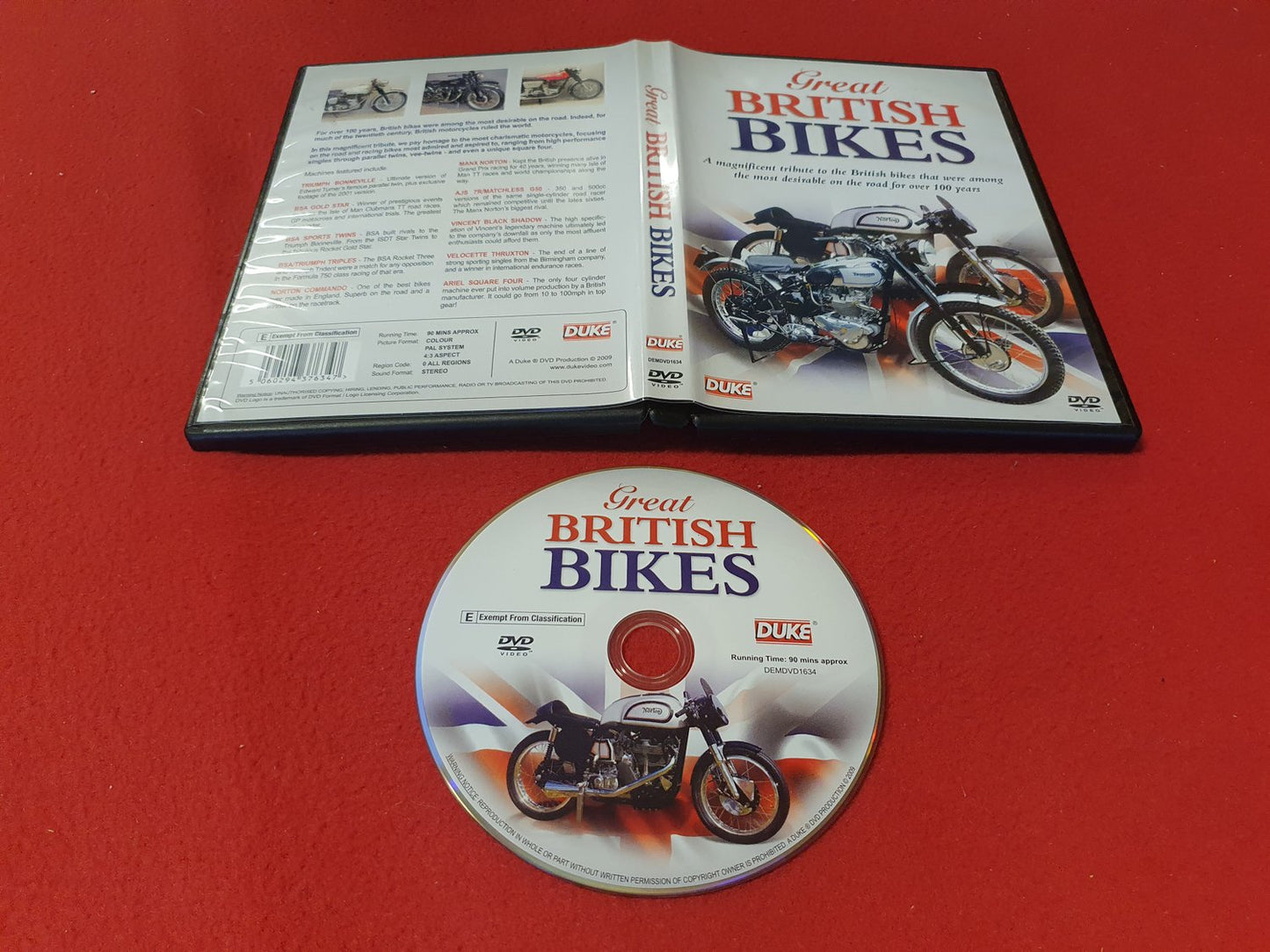 GREAT BRITISH BIKES till DVD