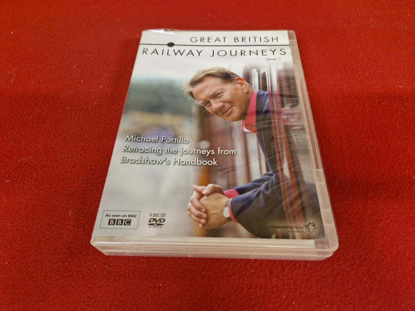GREAT BRITISH RAILWAY JOURNEYS SERIES 1 BOX till DVD