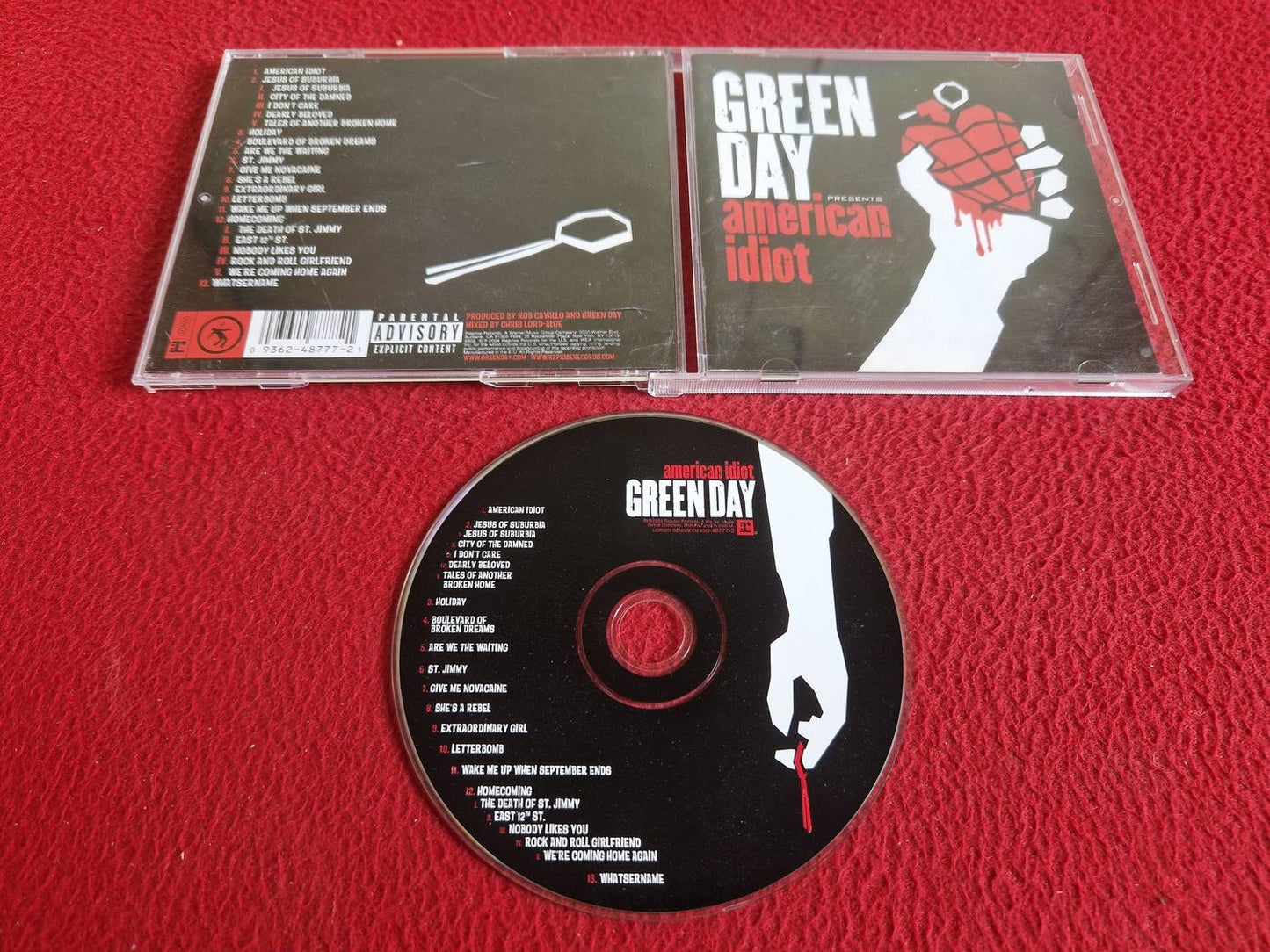 GREEN DAY AMERICAN IDIOT CD