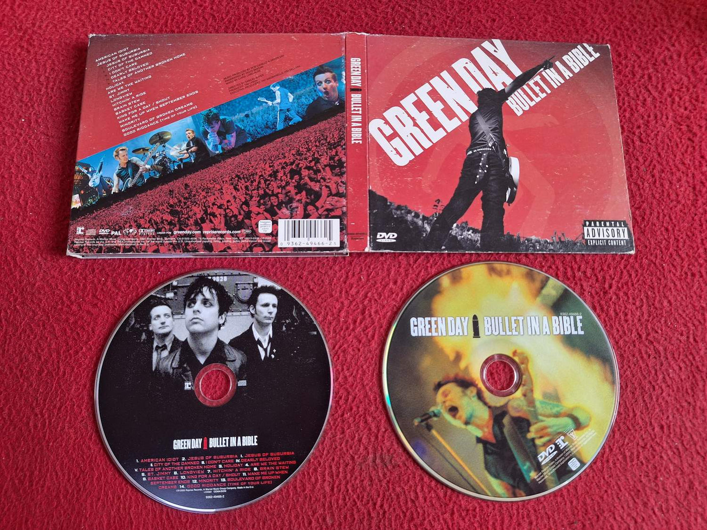 GREEN DAY BULLET IN A BIBLE CD / DVD