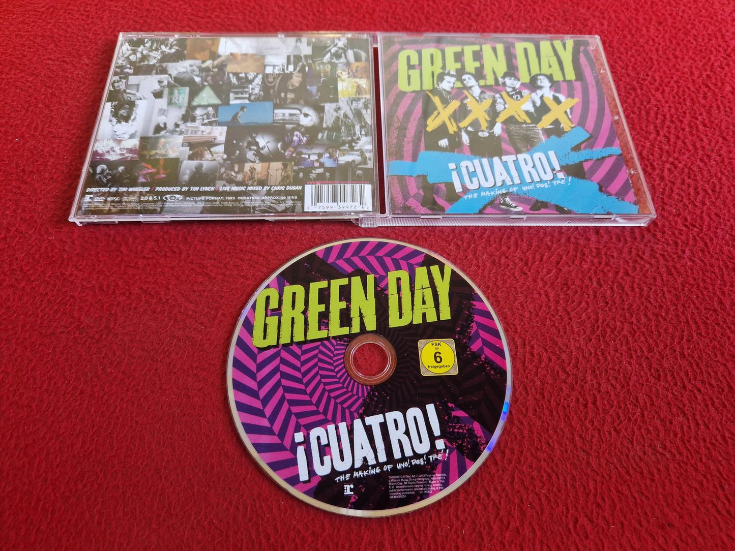 GREEN DAY CUATRO CD