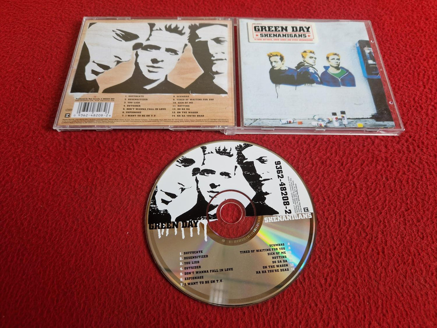 GREEN DAY SHENANIGANS CD