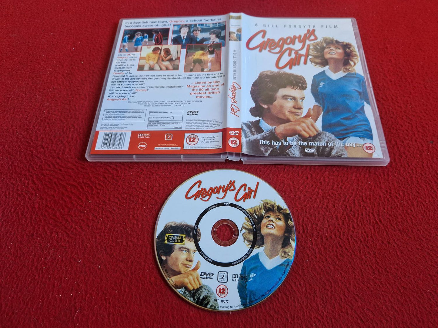 GREGORY'S GIRL DVD