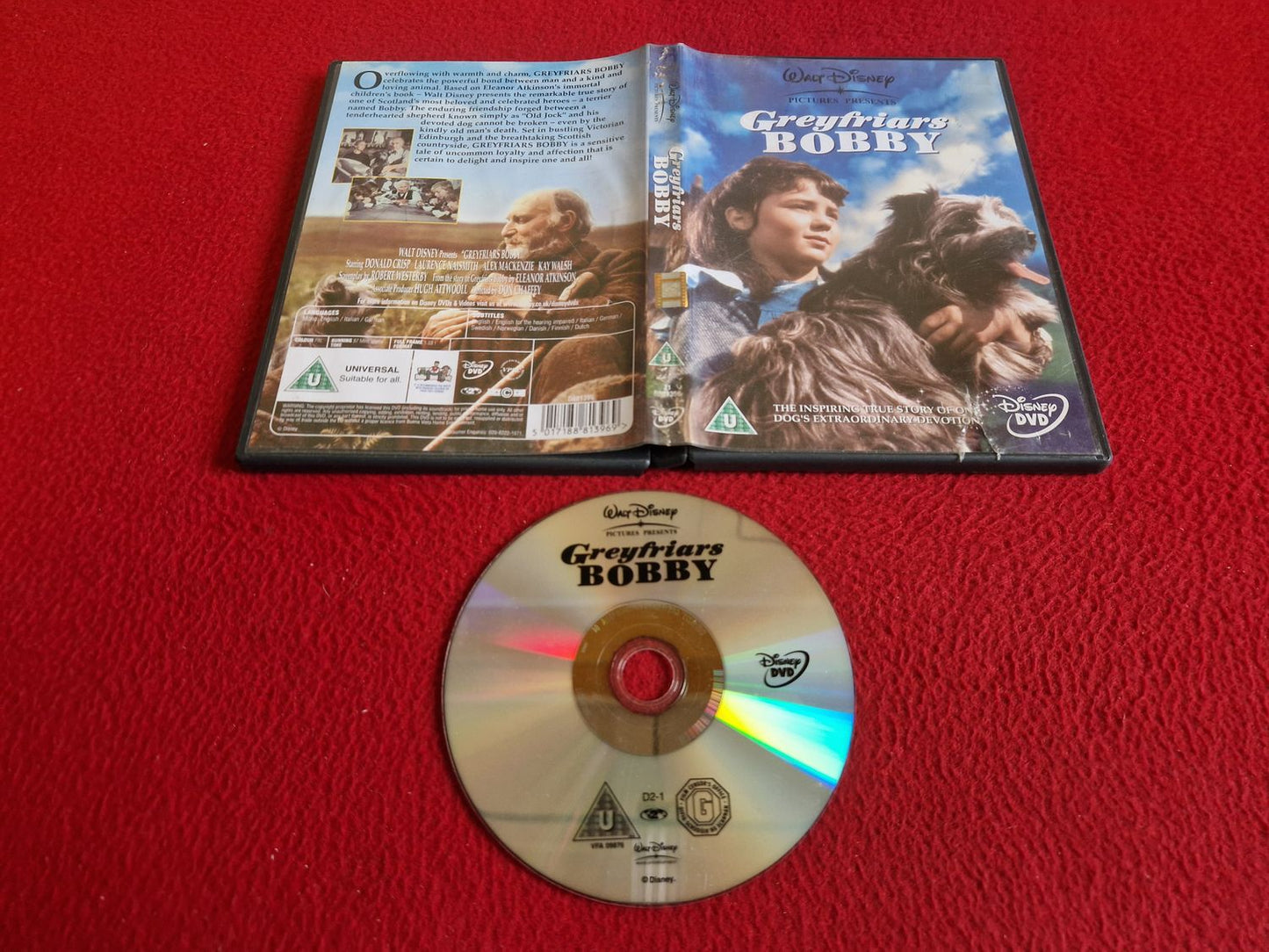 GREYFRIARS BOBBY DVD