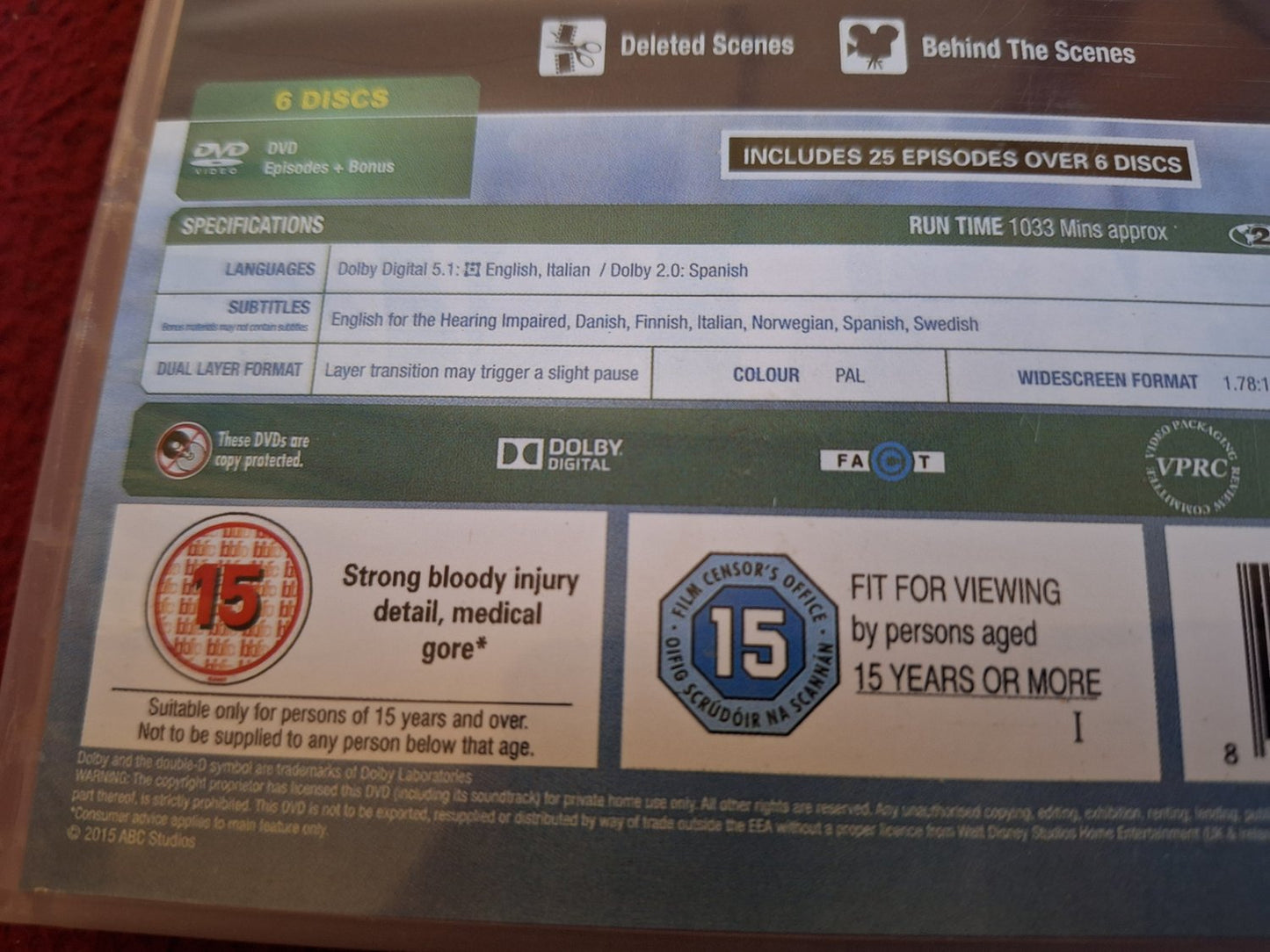 GREY'S ANATOMY SEASON 11 BOX DVD