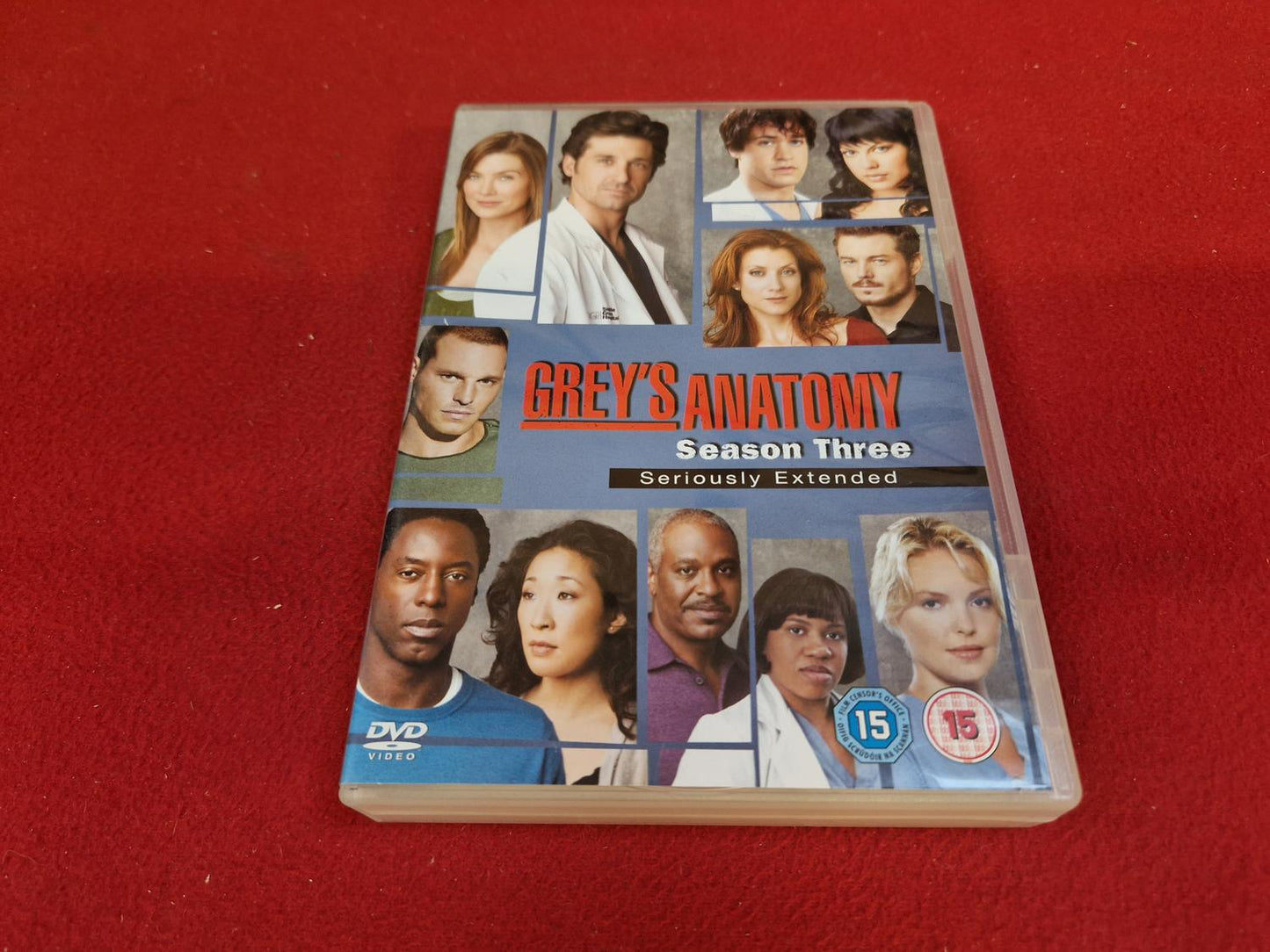 GREY'S ANATOMY SEASON 3 BOX till DVD