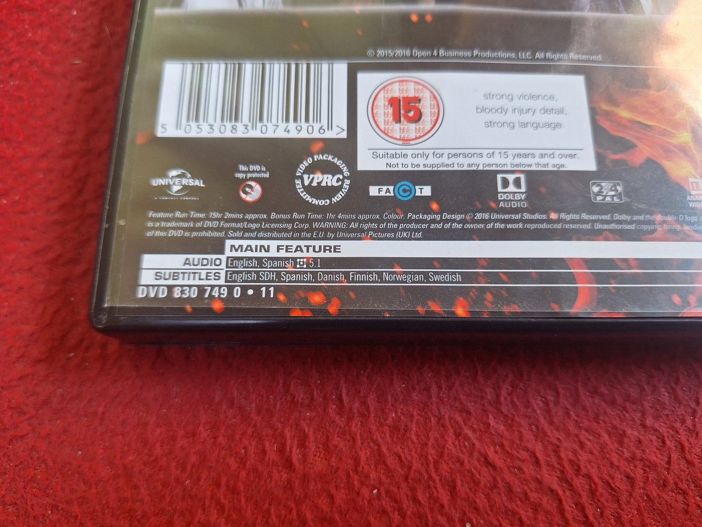 GRIMM SEASON 5 BOX DVD