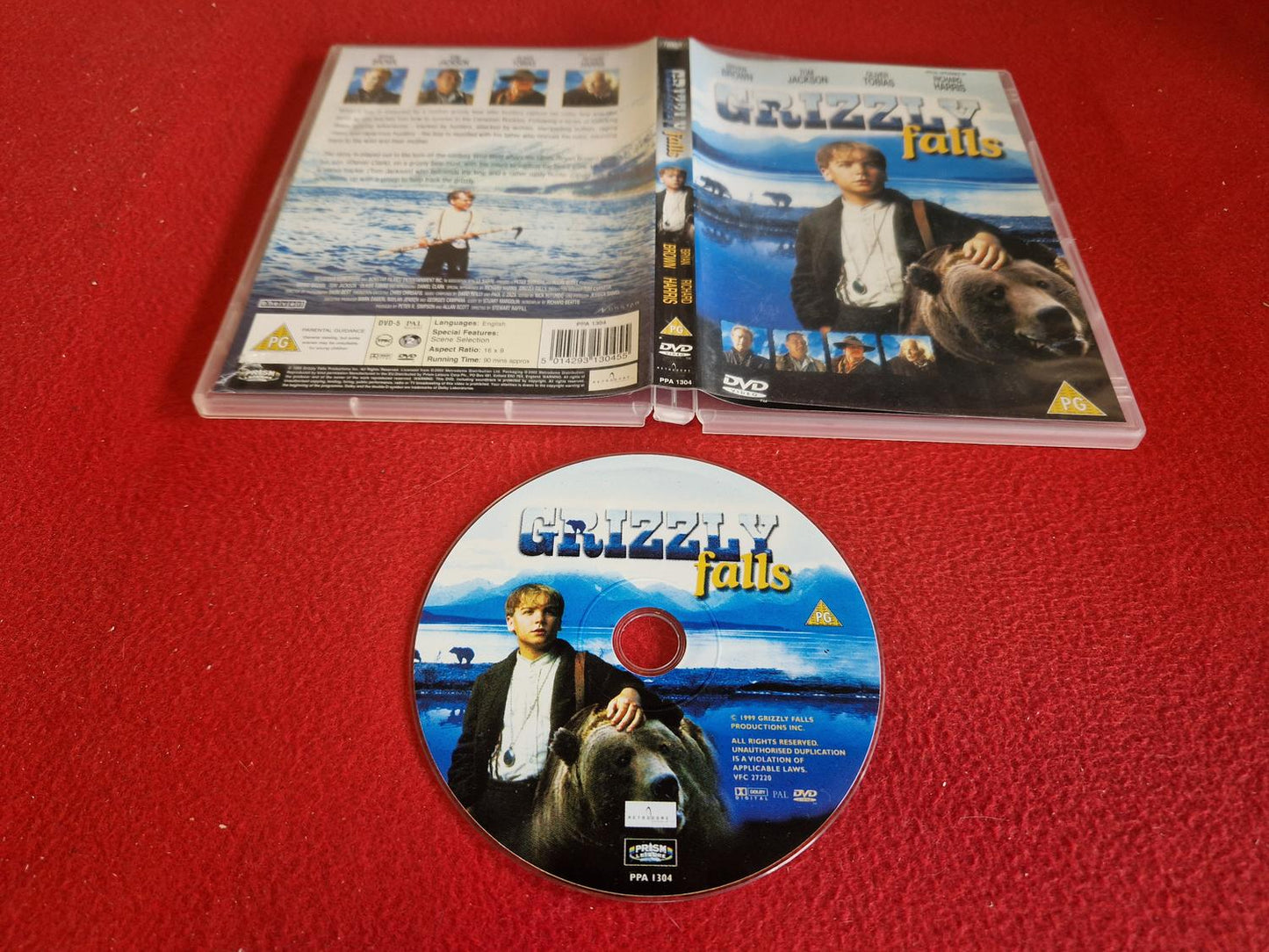 GRIZZLY FALLS till DVD