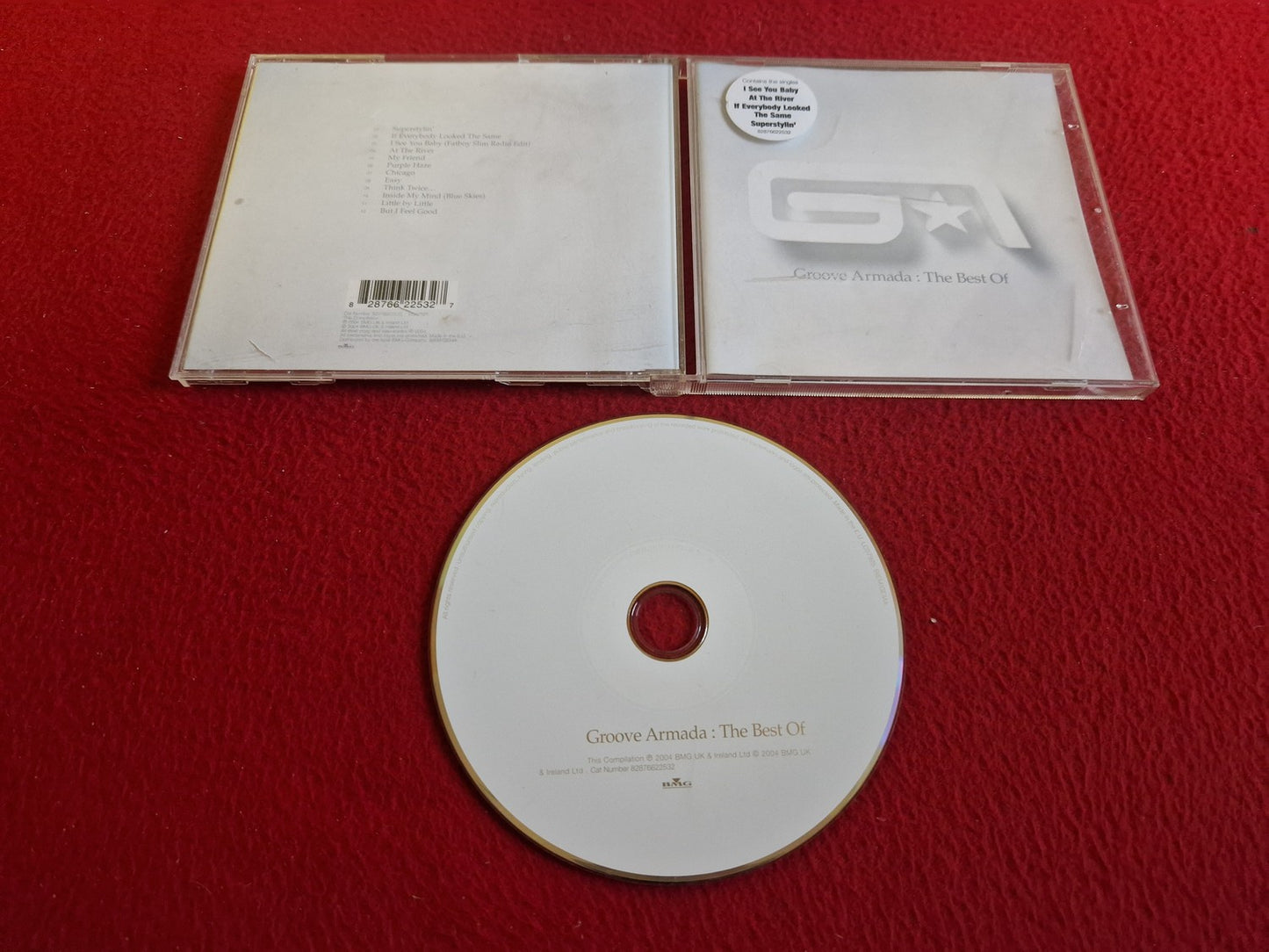 GROOVE ARMADA THE BEST OF CD