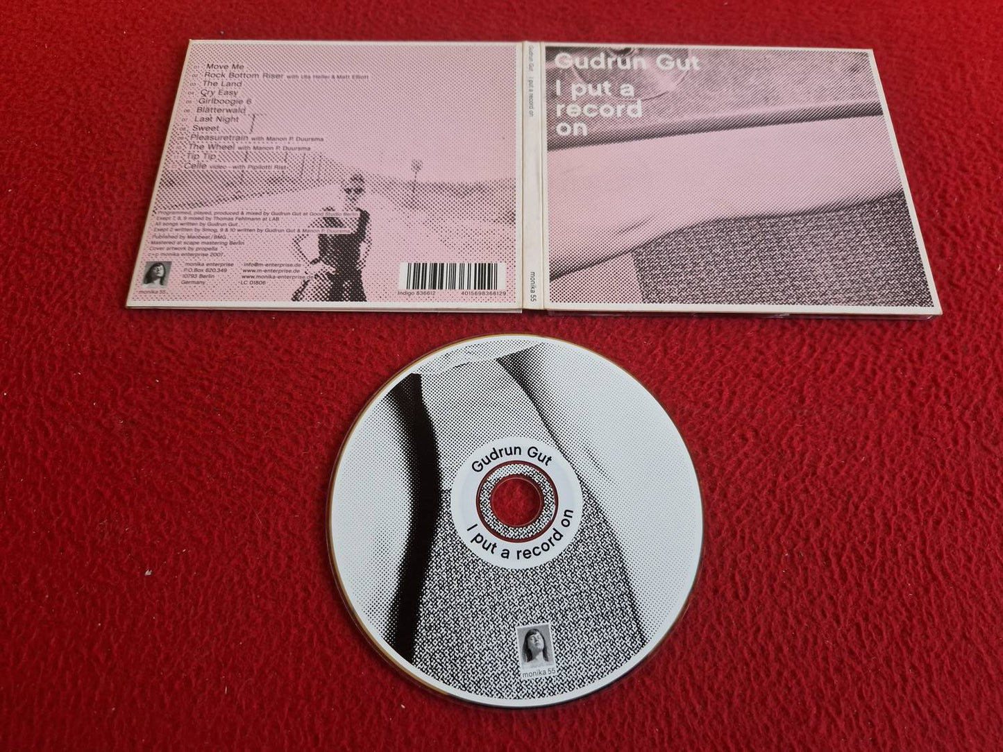 GUDRUN GUT I PUT A RECORD ON CD