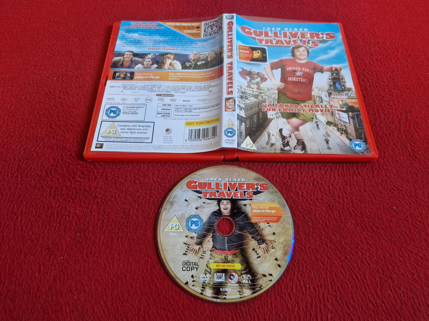 GULLIVER'S TRAVELS DVD