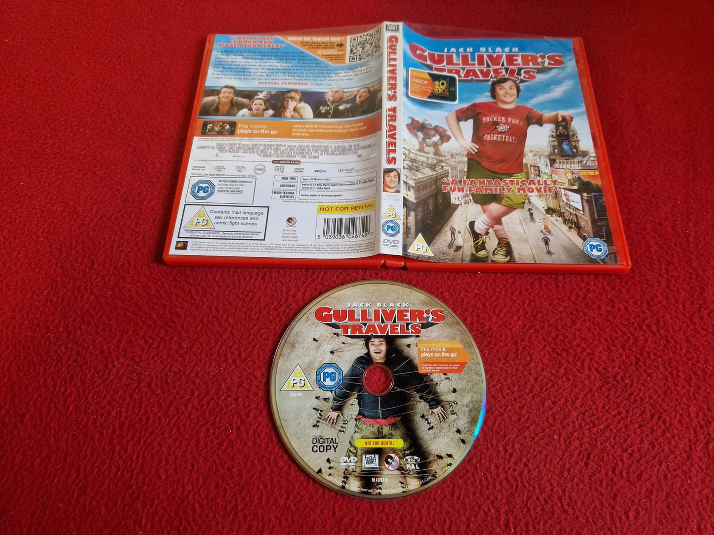 GULLIVER'S TRAVELS DVD