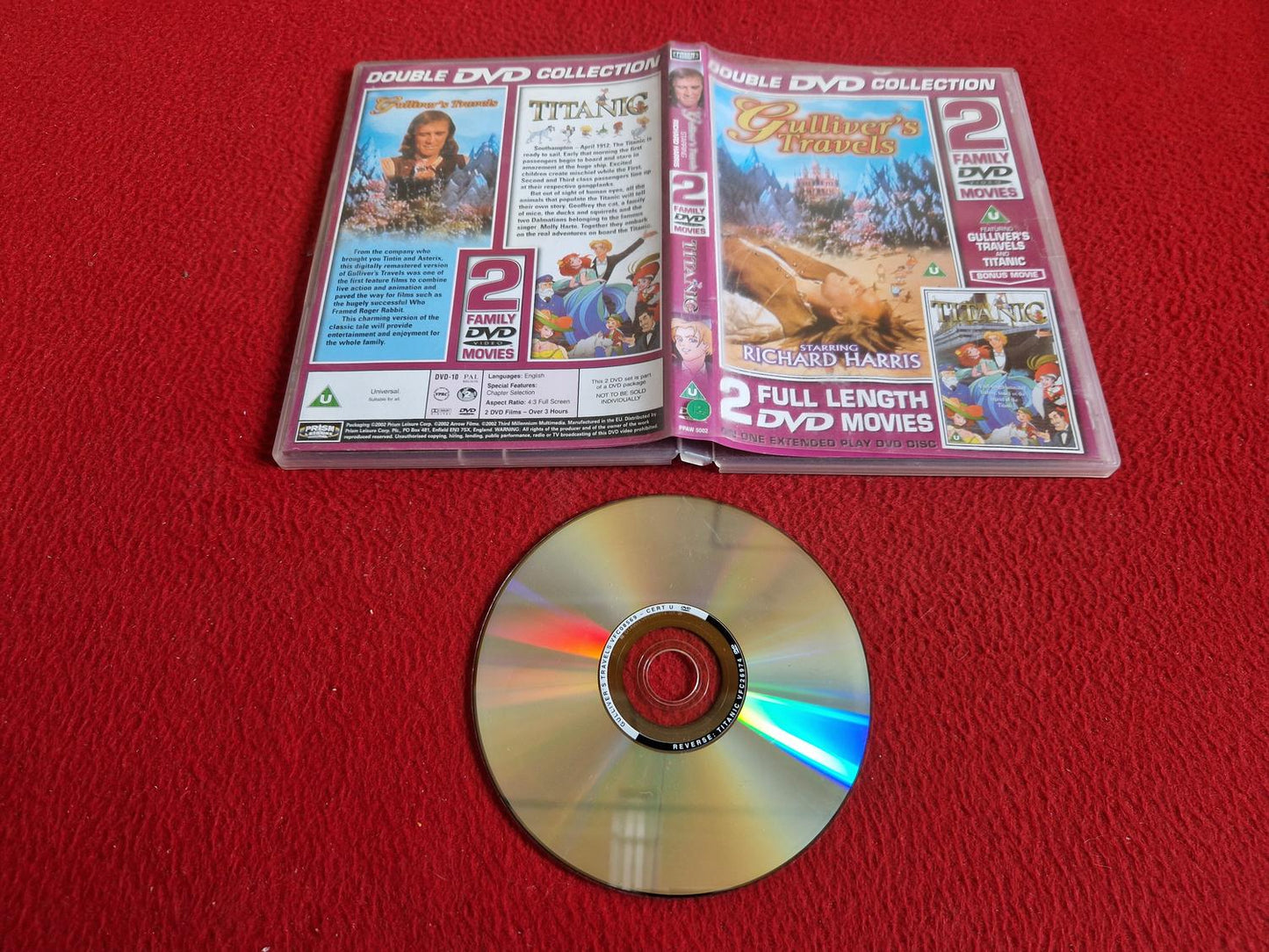 GULLIVER'S TRAVELS / TITANIC DVD