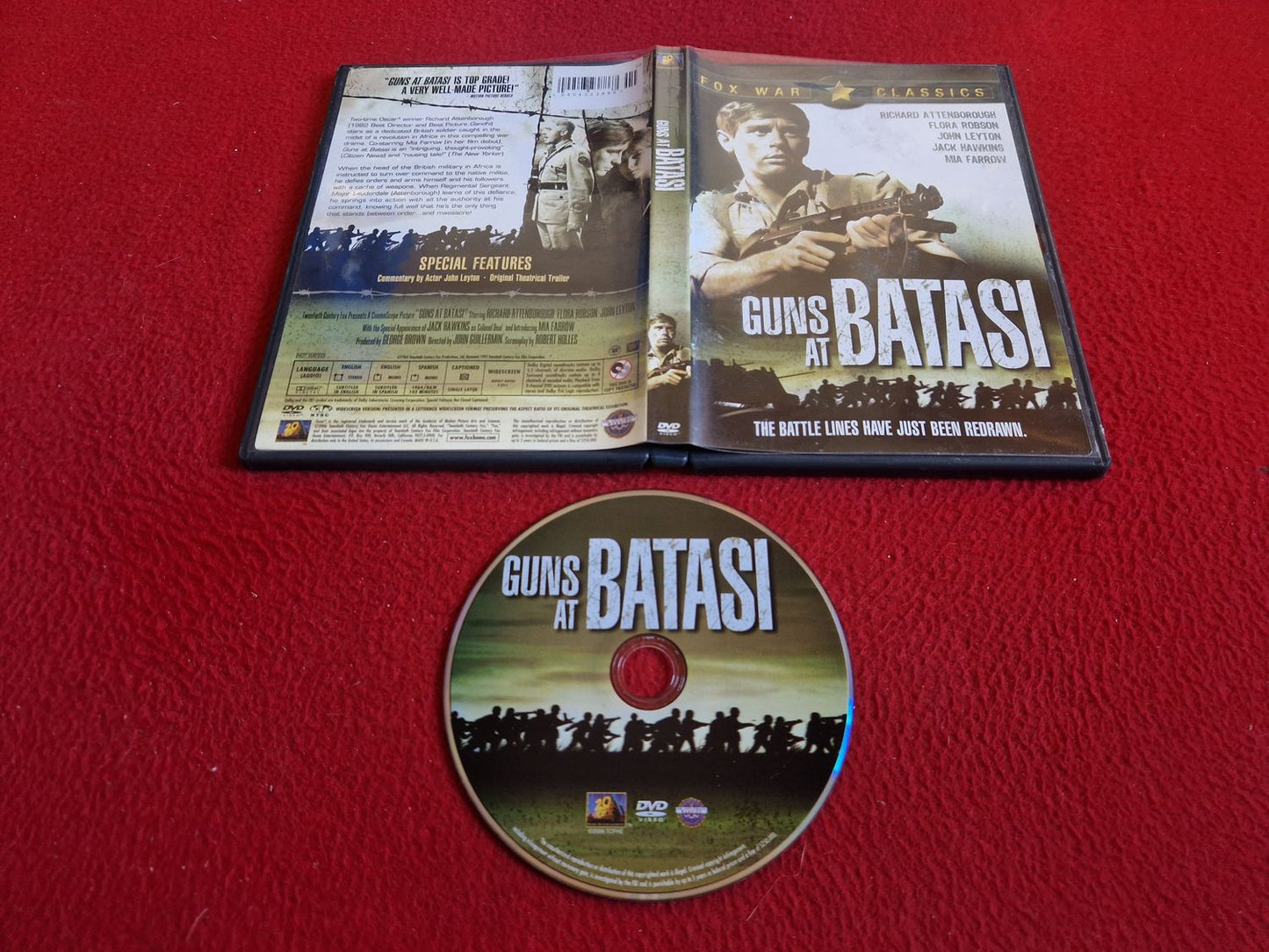 GUNS AT BATASI DVD