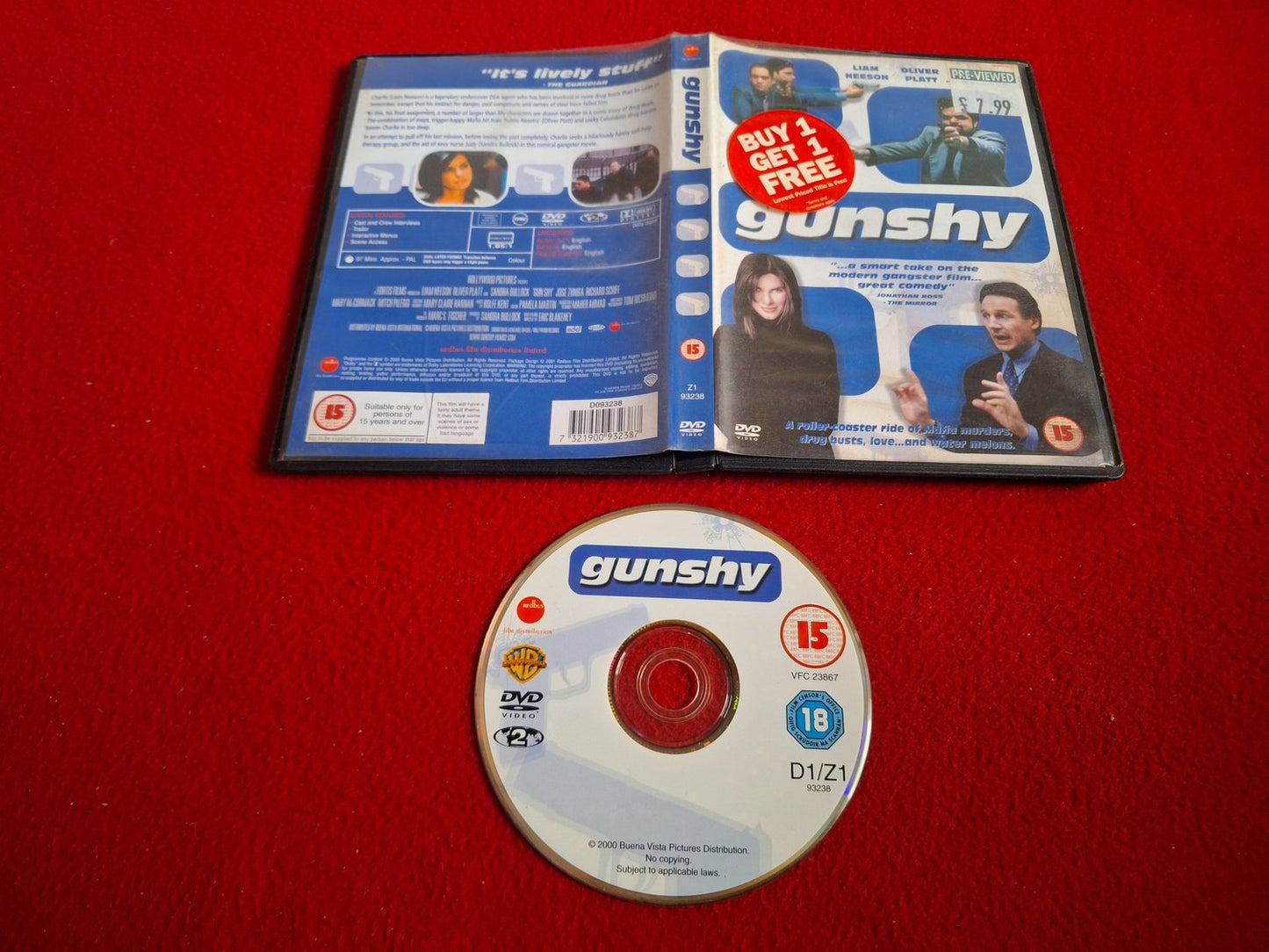 GUNSHY DVD