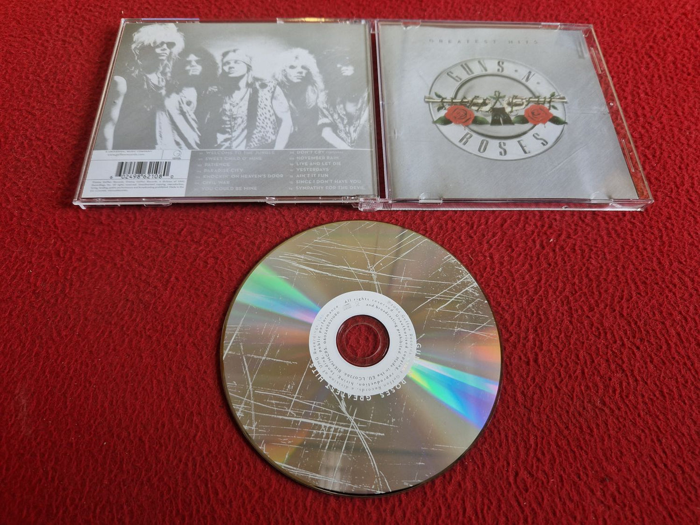 GUNS N ROSES GREATEST HITS CD