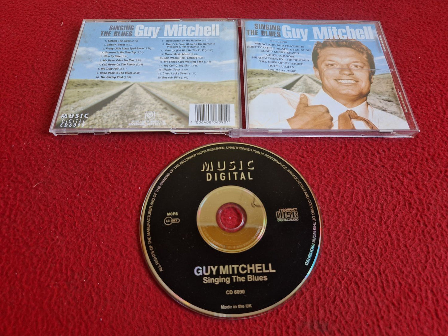 GUY MITCHELL SINGING THE BLUES CD