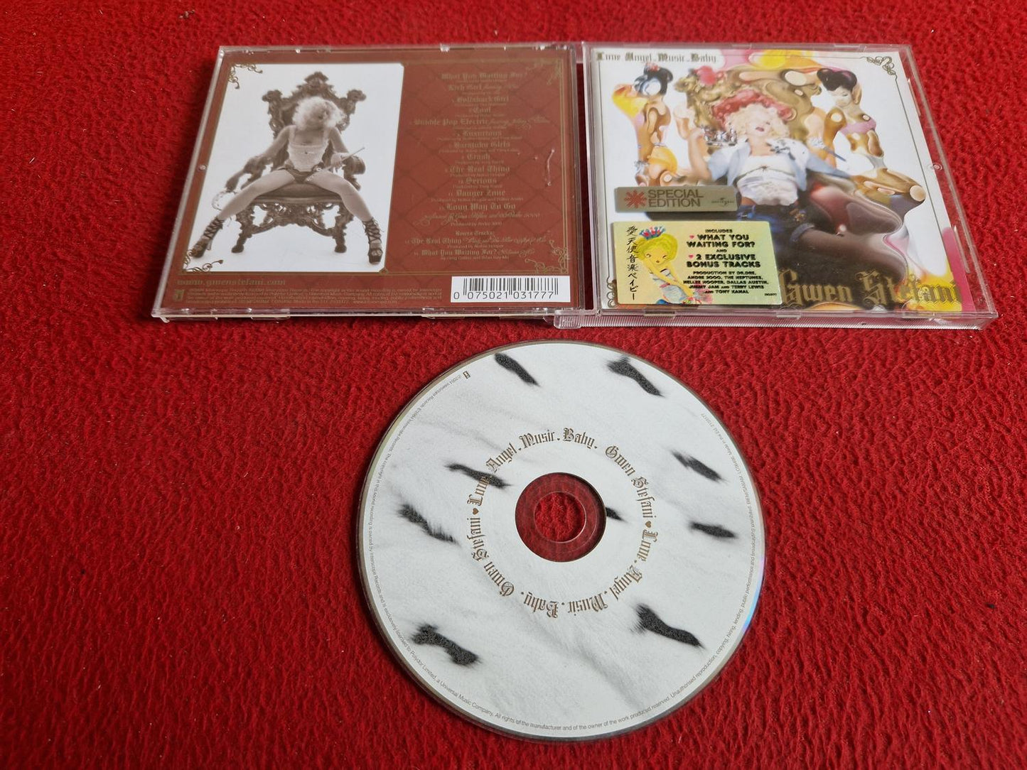 GWEN STEFANI LOVE ANGEL MUSIC BABY CD