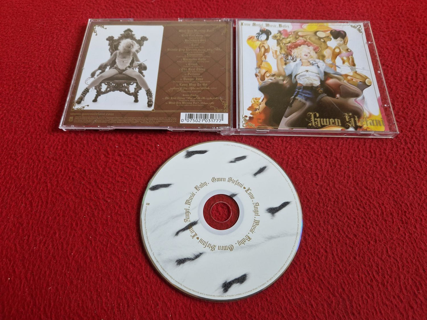GWEN STEFANI LOVE ANGEL MUSIC BABY CD