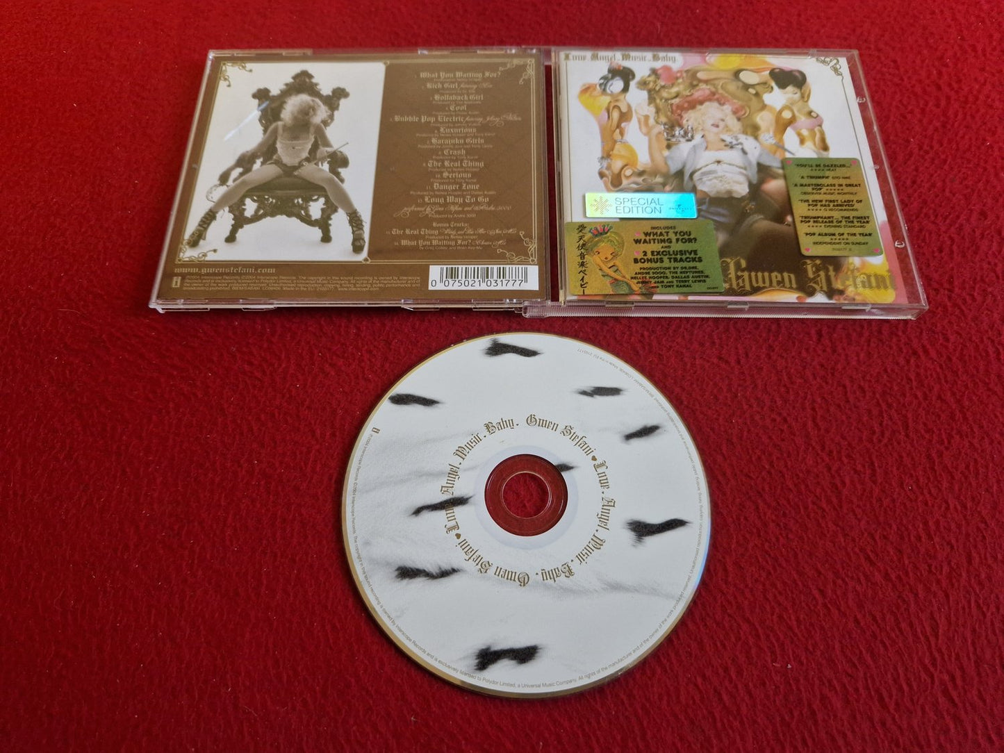 GWEN STEFANI – LOVE.ANGEL.MUSIC.BABY. SPECIAL EDITION CD