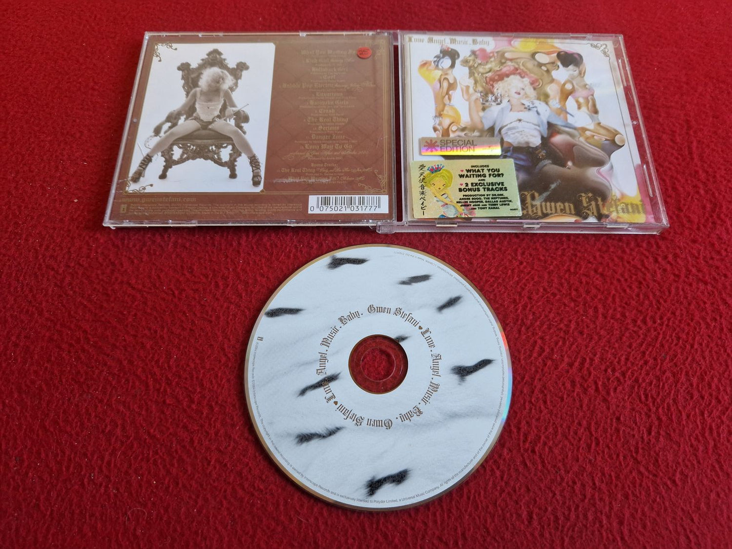 GWEN STEFANI – LOVE.ANGEL.MUSIC.BABY. SPECIAL EDITION CD