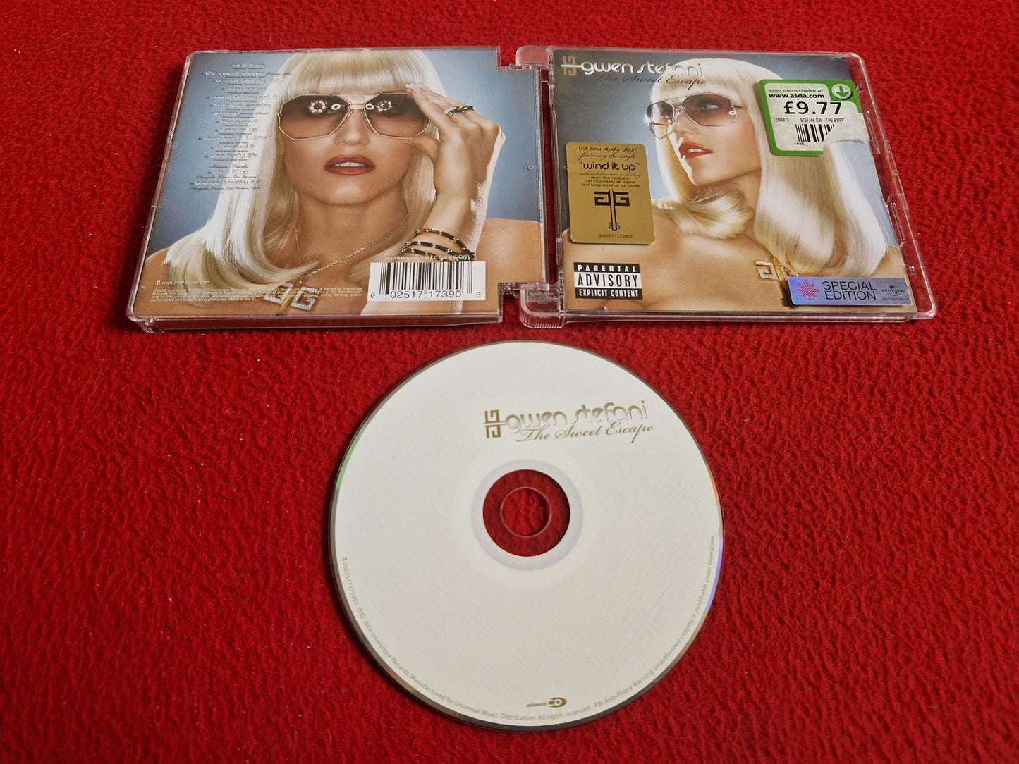 GWEN STEFANI THE SWEET ESCAPE CD