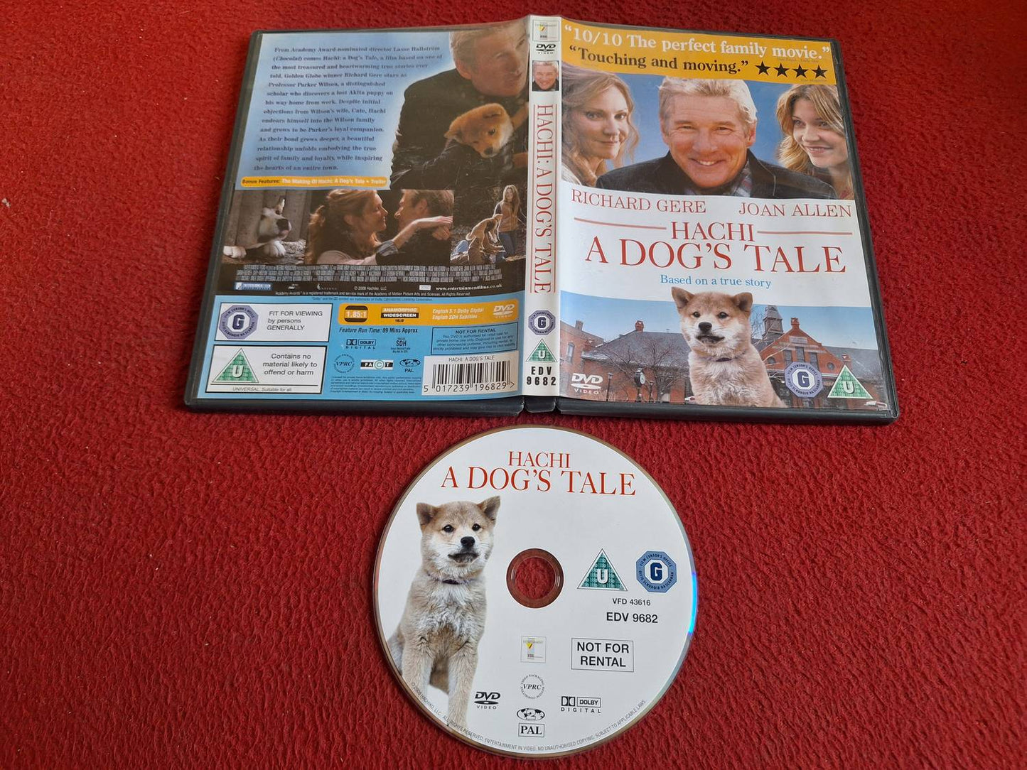 HACHI A DOG'S TALE DVD