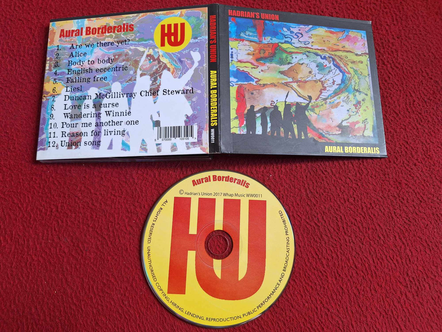 HADRIAN'S UNION AURAL BORDERALIS CD
