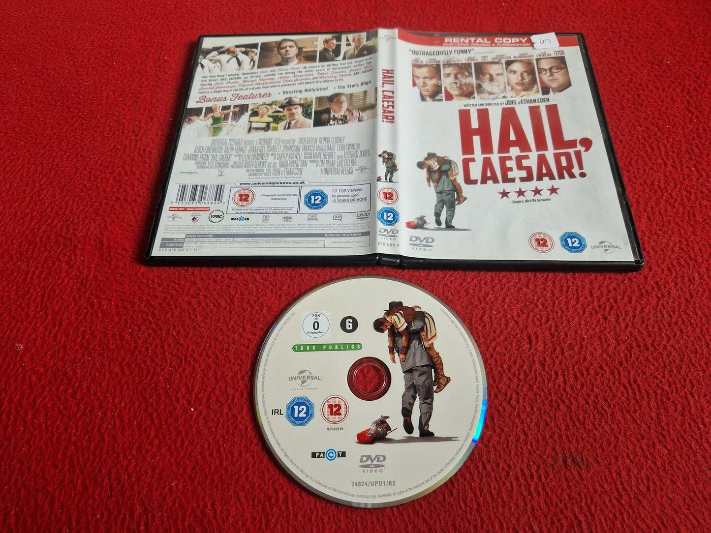 HAIL CAESAR DVD
