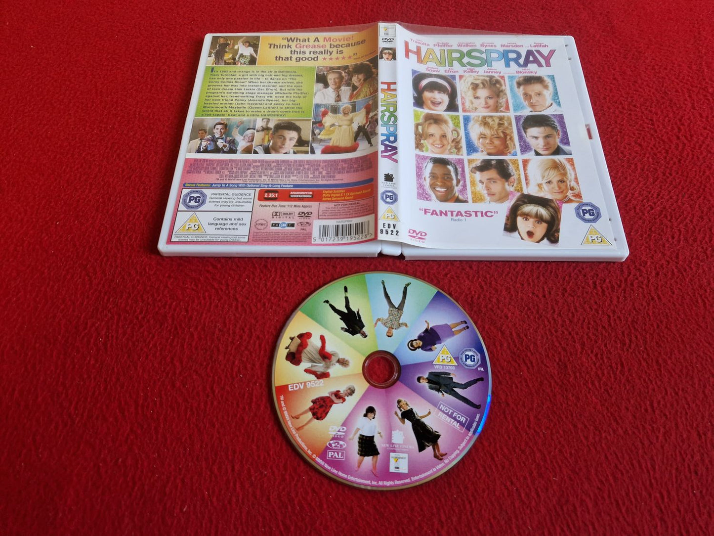 HAIRSPRAY DVD