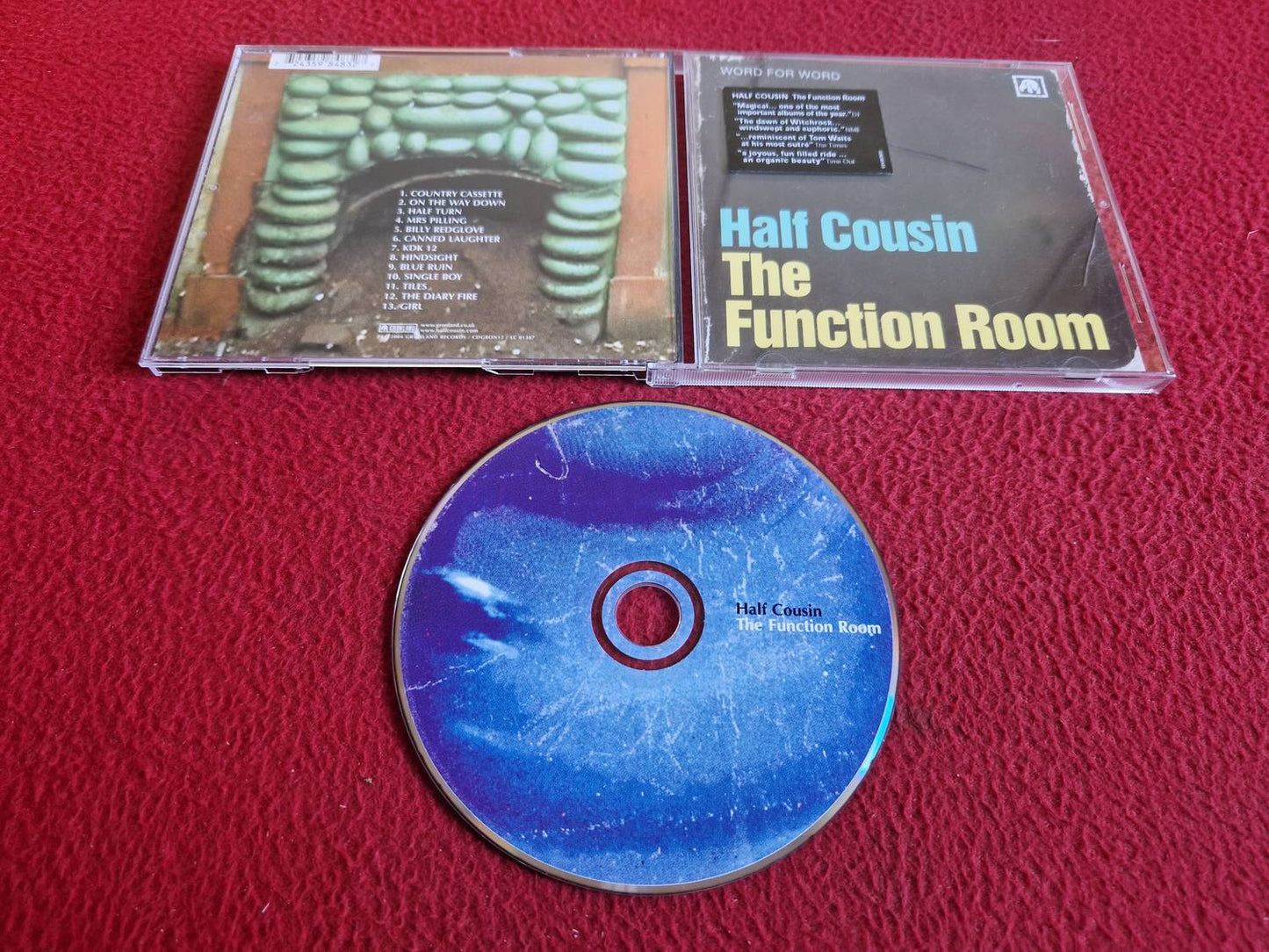 HALF COUSIN THE FUNCTION ROOM CD