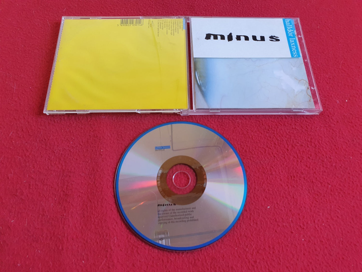 HALLDOR LAXNESS MINUS till CD